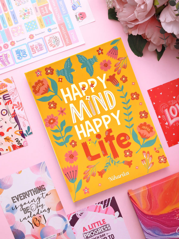 Personalized B5 Undated Yearly Planner - Happy Life