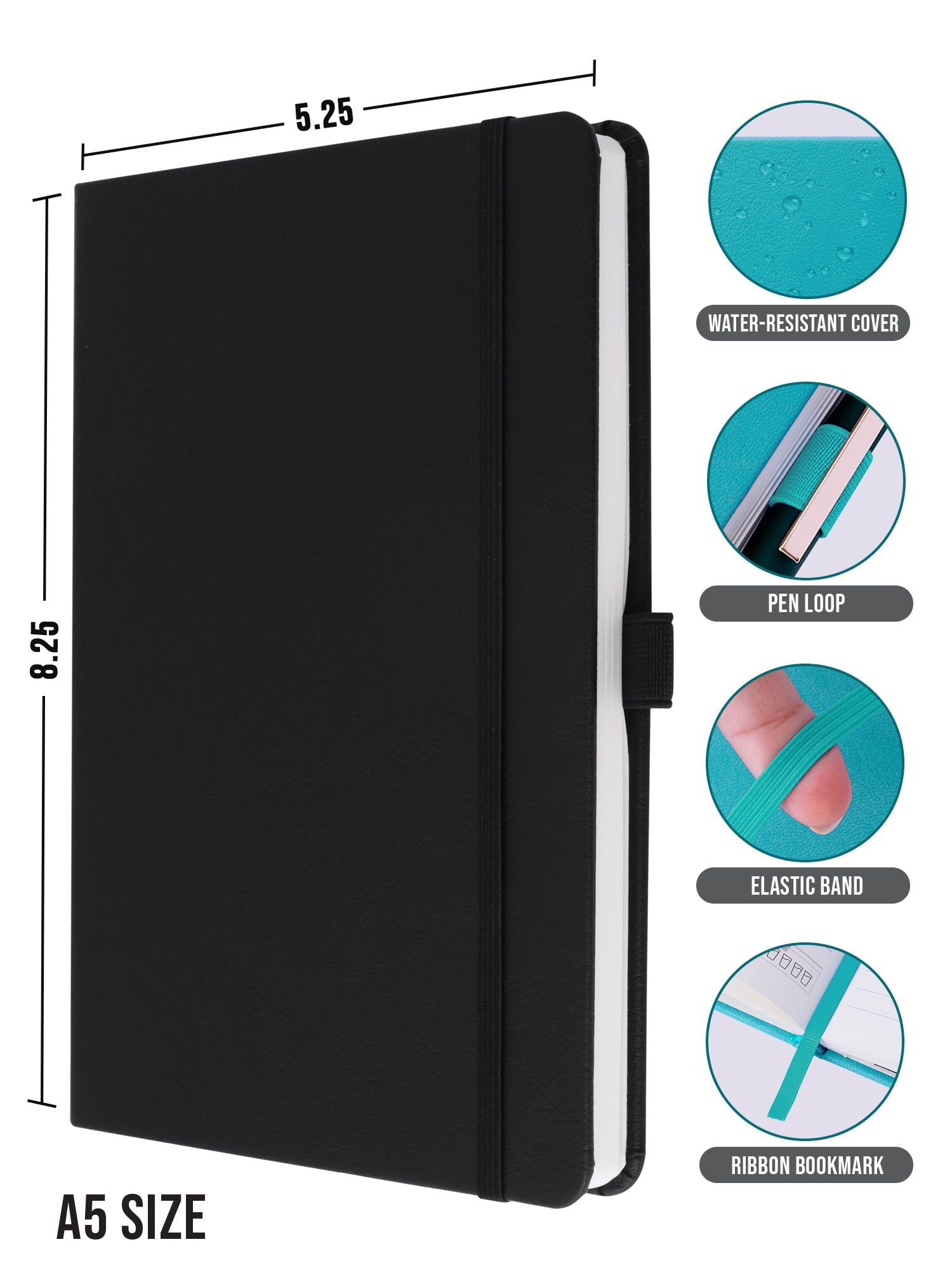 A5 Executive Notebook - Pro Series (Black)