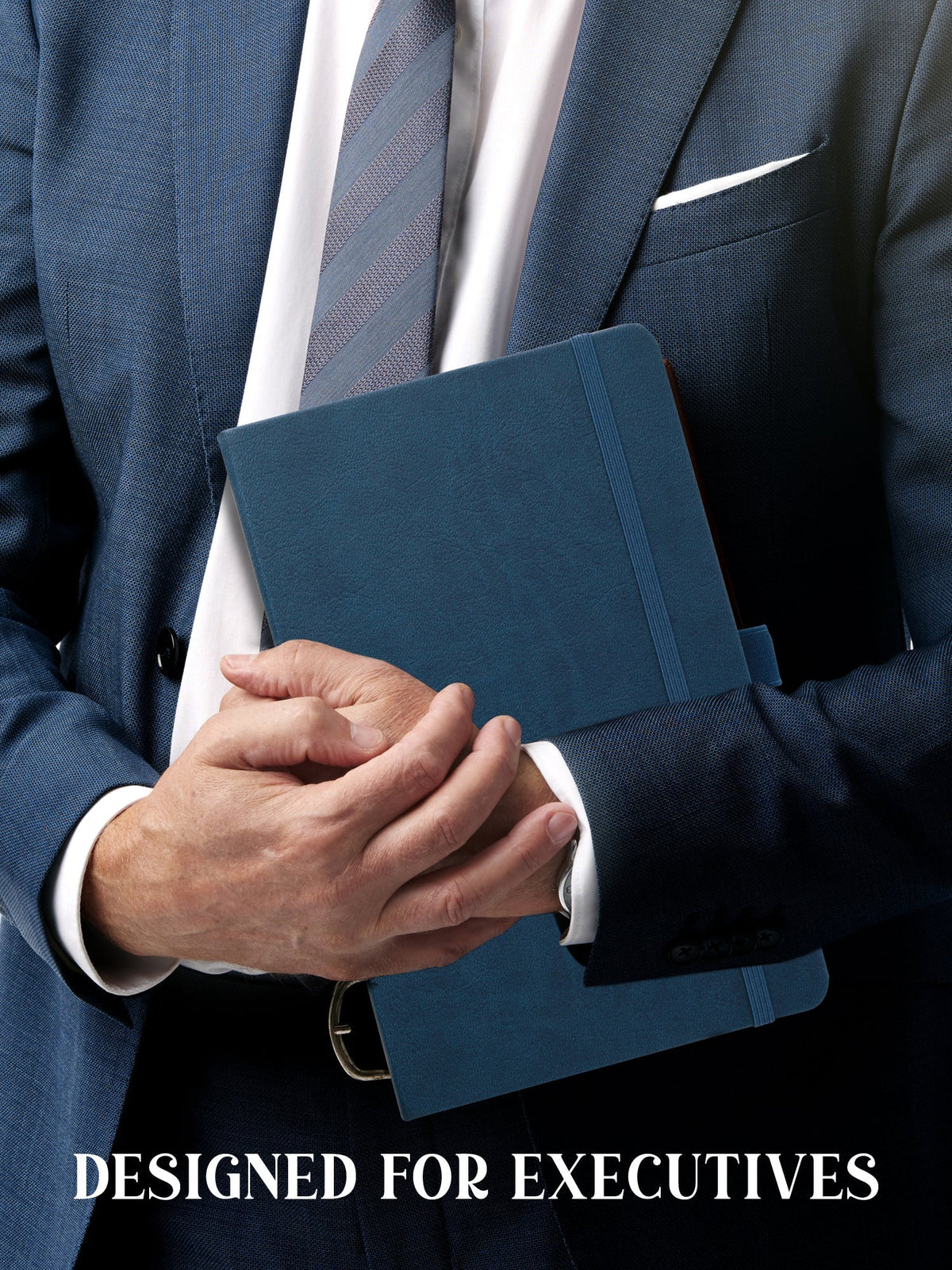 Personalized A5 Executive Notebook - Pack of 10 (Blue)
