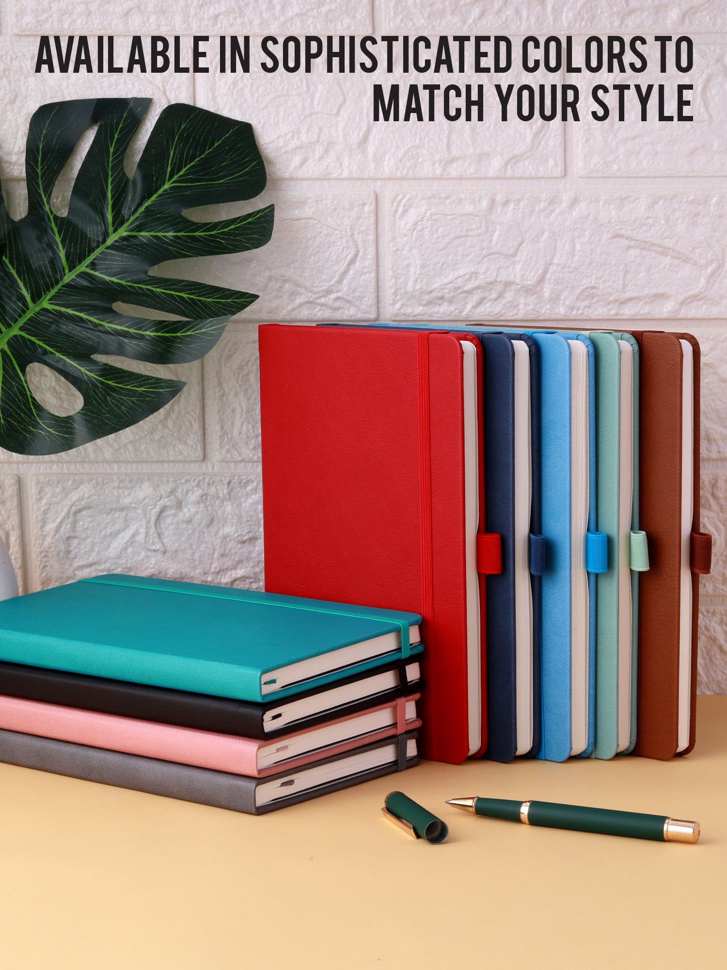 Pack of 3 - A5 Pro Series Executive Notebook (Mint, Pink, Sky Blue)