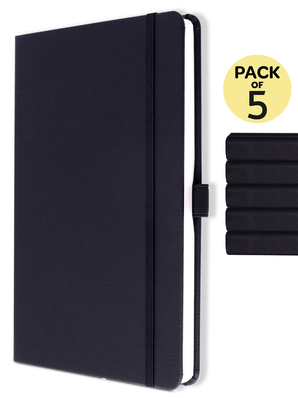 Executive Diary Pack of 5 – Black