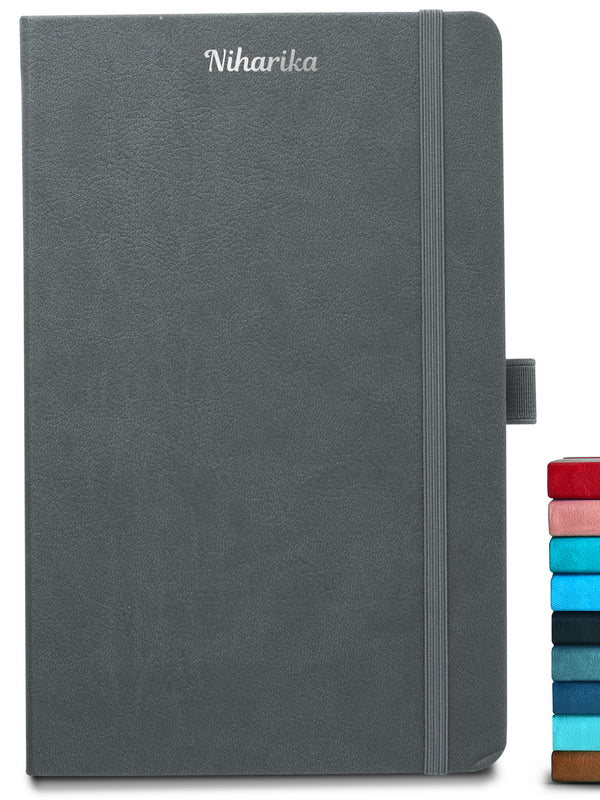 Personalized A5 Executive Notebook - Pro Series (Grey)