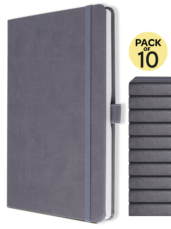 Executive Diary Pack of 10 – Grey