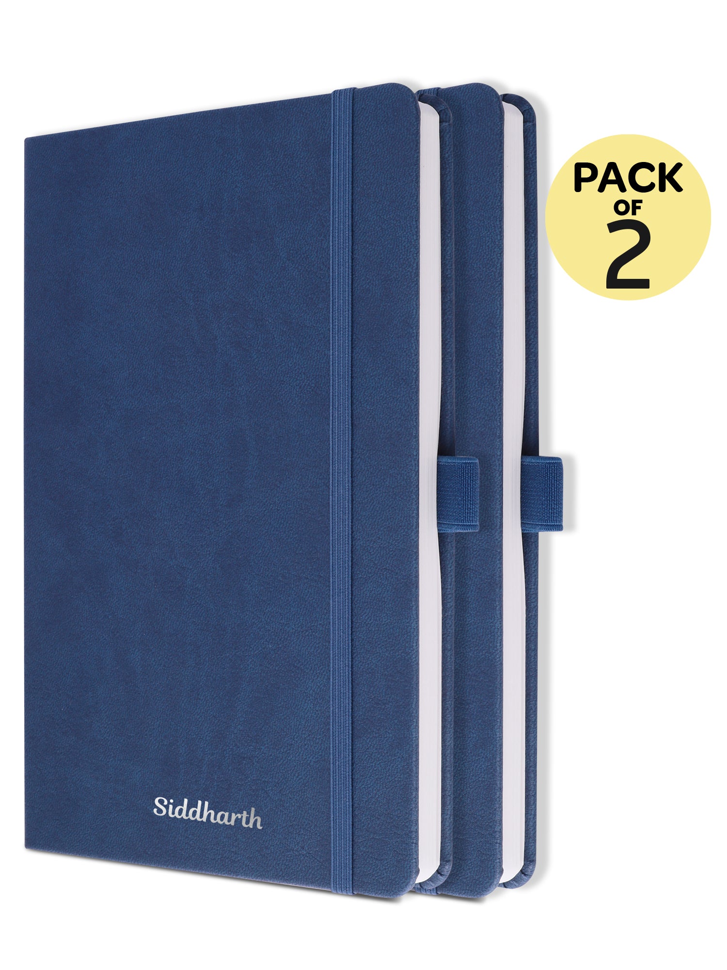 Personalized A5 Executive Notebook - Pack of 2 (Blue ...