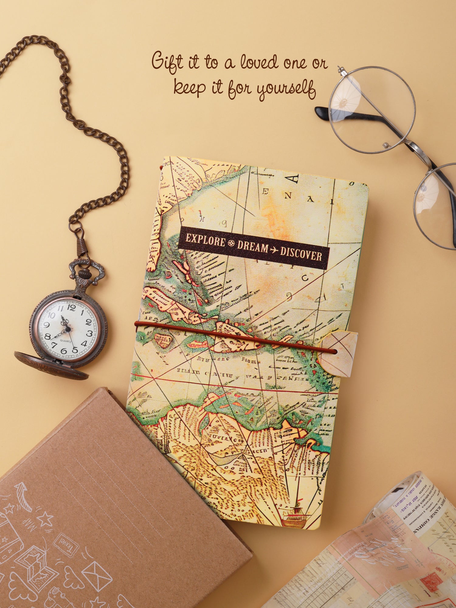 A5 Refillable Travel Journal - Voyage Vibes