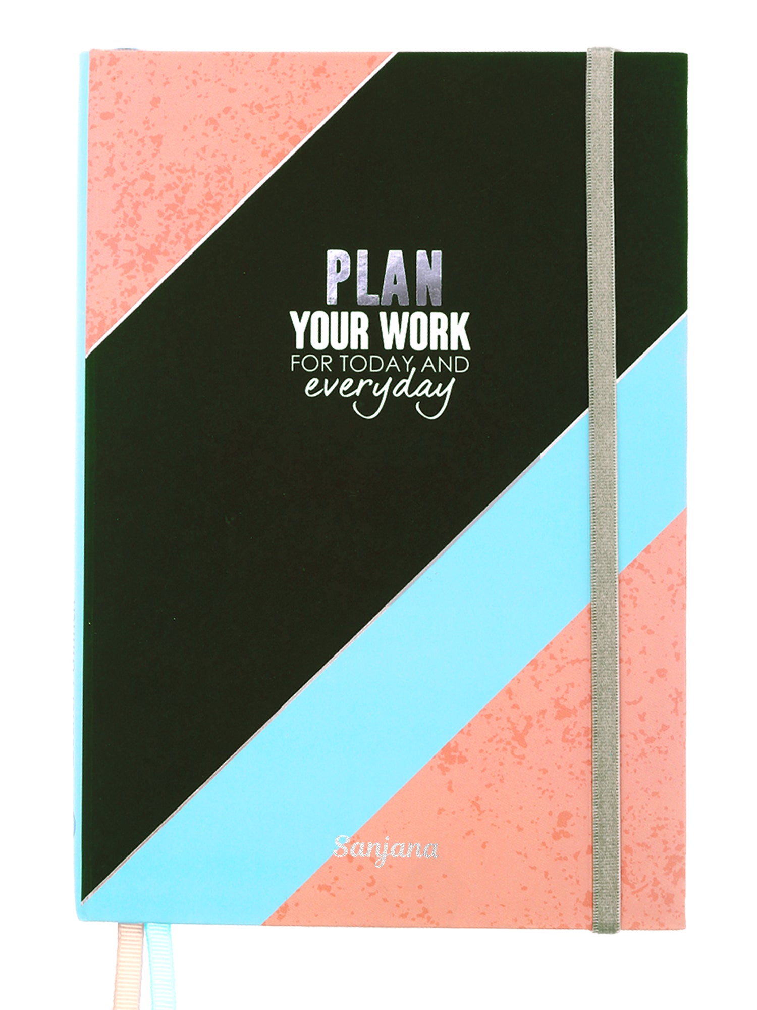 Personalized Undated A5 Weekly Planner - Work Plans