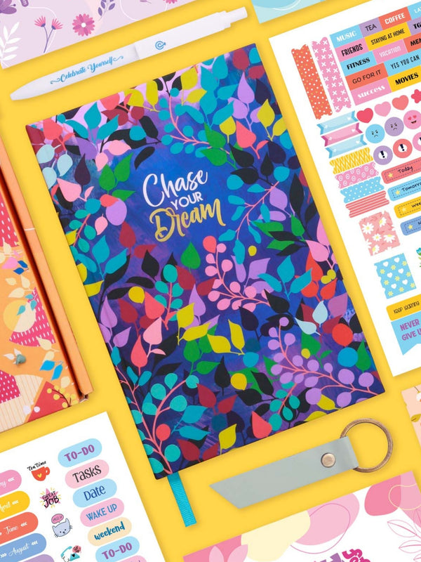 A5 Undated Planner Gift Set - Dream Chaser