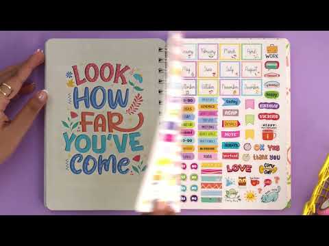 A5 Dream Life Undated Yearly Planner - Daily Drive - View 2