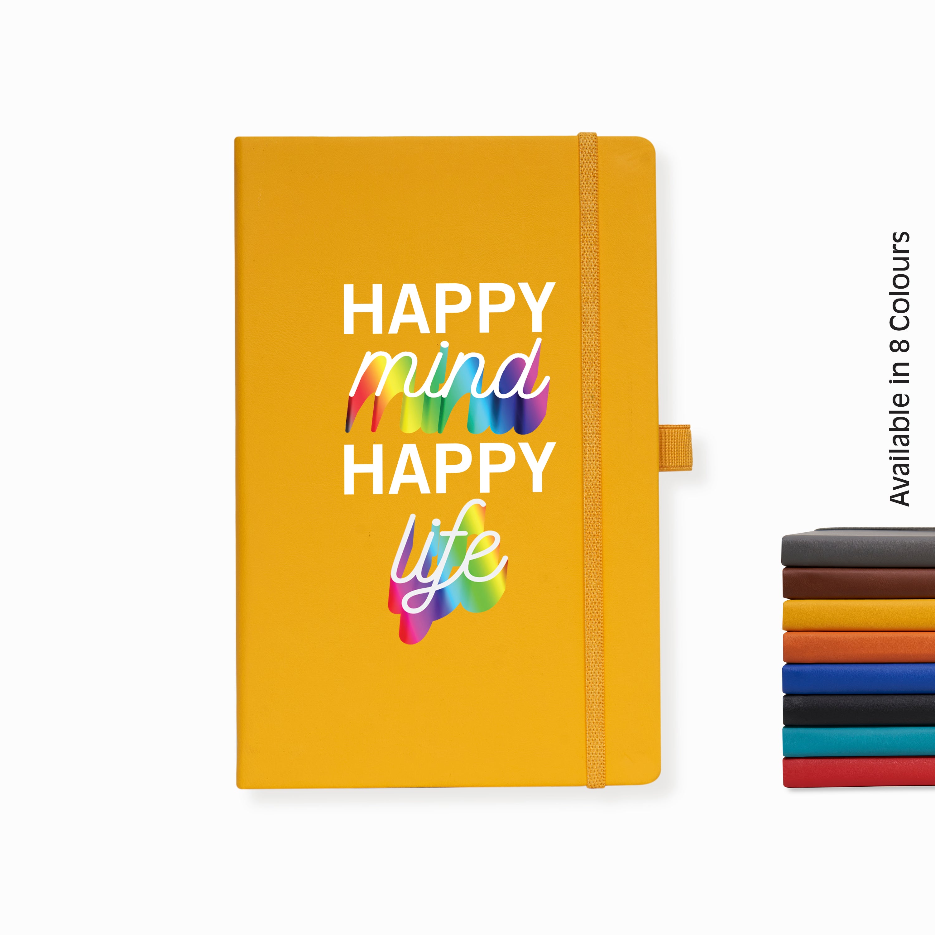 Happy Mind Happy Life4 (Ruled Arabia Yellow - 030)