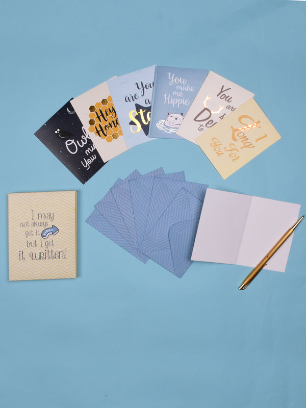 You've Got Mail Set of 12 Notecards With Envelope - DoodleCollection Store