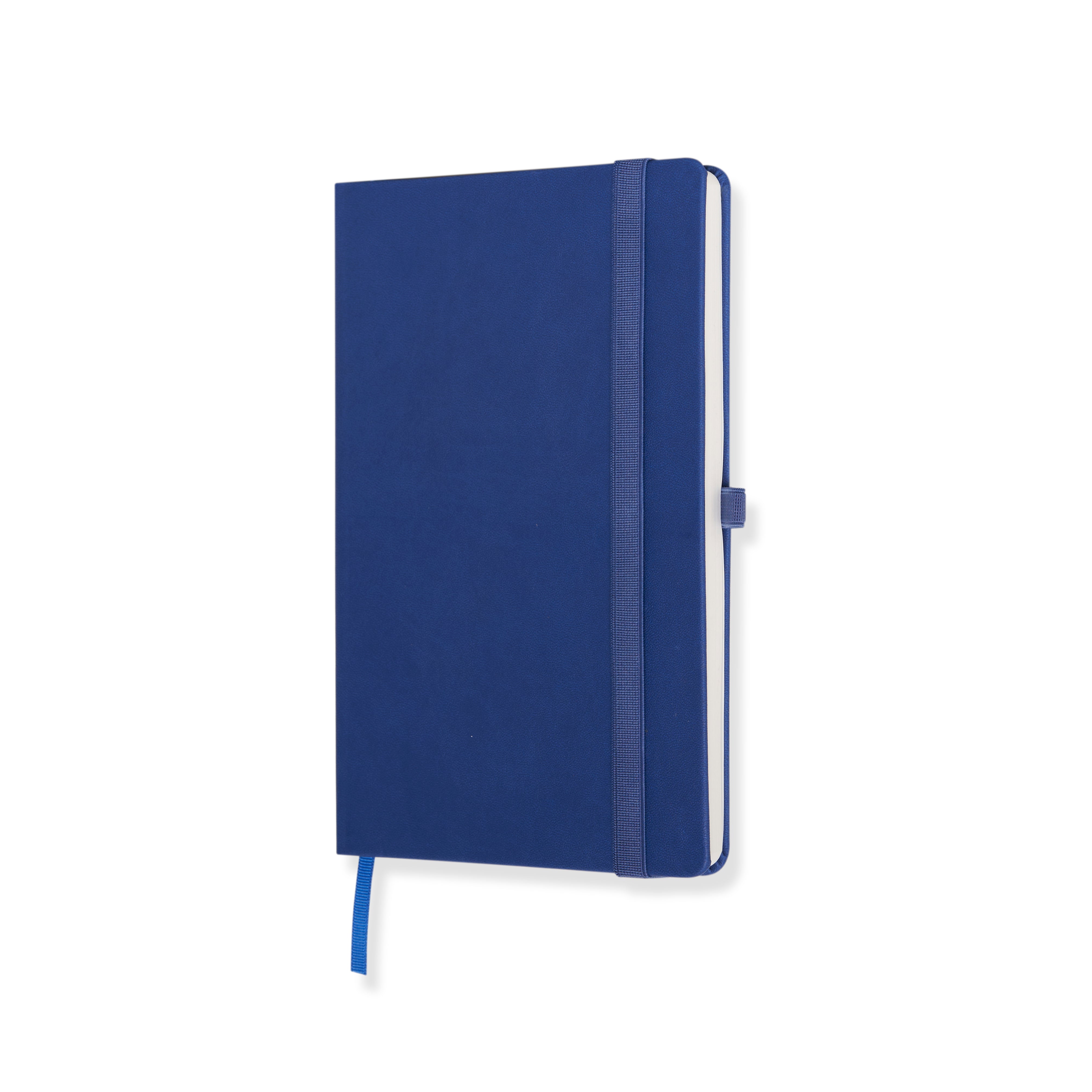 Apex Executive A5 PU Leather Hardbound Diary - Blue