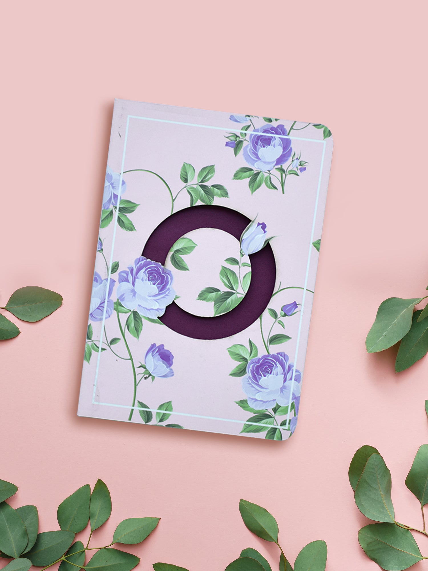 Doodle Initial O Monogram Soft Bound B6 Diary - DoodleCollection Store