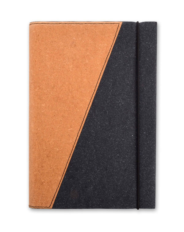 Doodle Clover Undated Faux Leather Executive Notebook - DoodleCollection Store